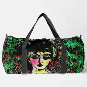 Sac De Sport Portrait de Beauté Gothique