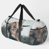 Sac De Sport Portrait de vache Highland (Coin droit)
