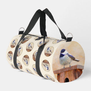 Sac De Sport Poulet sur la peinture d'oiseaux Art original