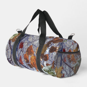 Sac De Sport Première scène d'hiver de neige Camouflage peintur