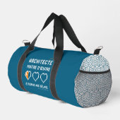 Sac De Sport Print Cut Sew Bag (Coin droit)