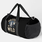 Sac De Sport Protect Wild Wildlife Conservation Wolf (Coin droit)