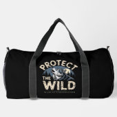 Sac De Sport Protect Wild Wildlife Conservation Wolf (Verso)