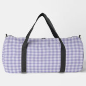 Sac De Sport Purple Checkerboard Pattern Large (Recto)