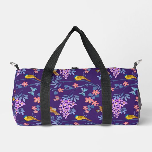 Sac De Sport Purple Lilacs  (Recto)