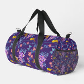 Sac De Sport Purple Lilacs  (Coin droit)