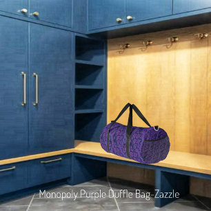 Sac De Sport Purple monopoly