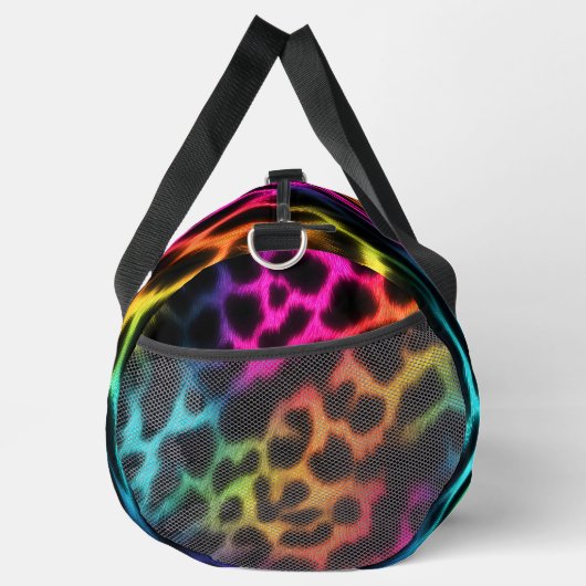 Sac De Sport Rainbow Glow Leopard Print (Droite)