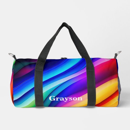 Sac De Sport Rainbow Streaks (Recto)