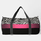Sac De Sport Rayures de zèbre (Verso)