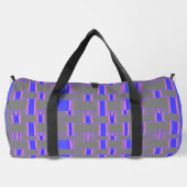 Sac De Sport Rectangle gris Motif 8 (Verso)