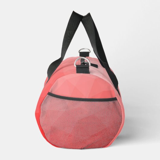 Sac De Sport Red gradient geometric mesh pattern Monogram (Droite)