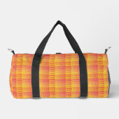 Sac De Sport Red Yellow Checker Abstract Pattern Small (Recto)