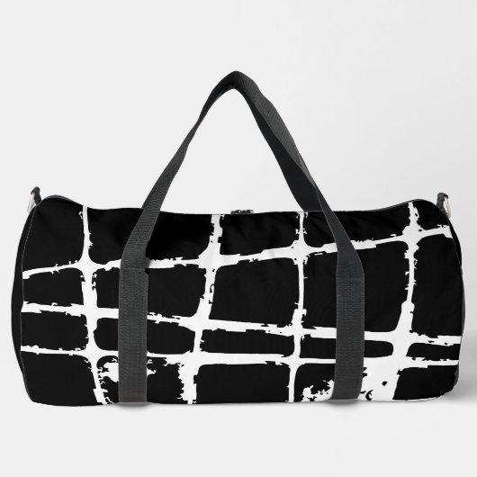 Sac De Sport Refined White Light Grunge Modern Dirty Mesh (Recto)