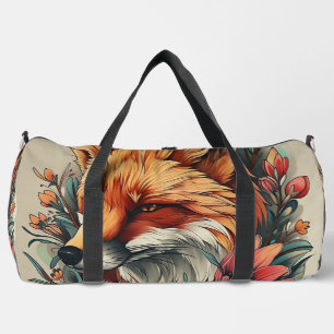 Sac De Sport Renard en fleurs