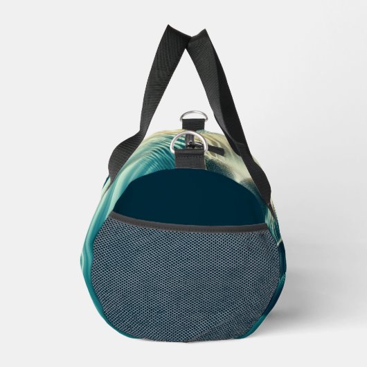 Sac De Sport Requin dans la mer bleue profonde & soleil (Droite)