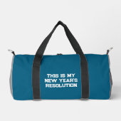 Sac De Sport Résolution du Nouvel An (Recto)