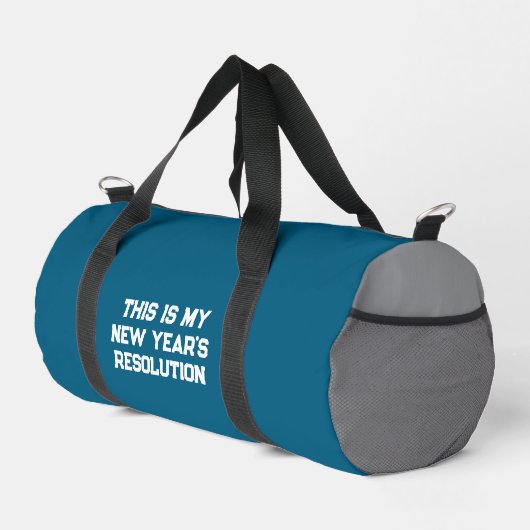Sac De Sport Résolution du Nouvel An (Coin droit)