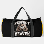 Sac De Sport Respectez Le Castor (Verso)