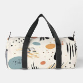 Sac De Sport Retro Boho Collection moderne Abstraite (Verso)