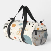Sac De Sport Retro Boho Collection moderne Abstraite (Coin droit)