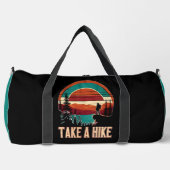 Sac De Sport Retro Faites une Randonnée (Recto)