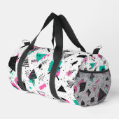 Sac De Sport Retro Memphis Geometric Pattern (Coin droit)