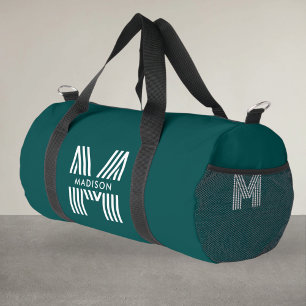 Sac De Sport Rétro minimaliste monogramme