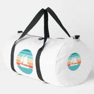 Sac De Sport Retro Sunset Effet Perdu + Voilier
