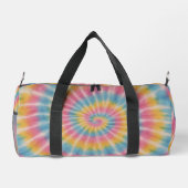 Sac De Sport Retro Tie Dye Spiral Duffel Bag (Verso)