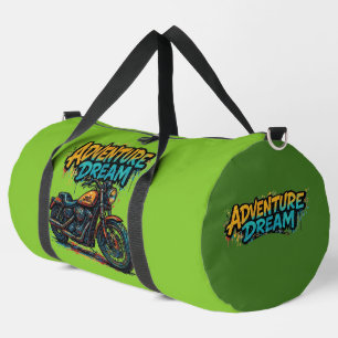 Sac De Sport Rêve de conduite aventureuse – Moto Chopper Vintag