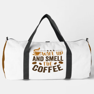 Sac De Sport Réveillez-vous et sentez l'odeur du café