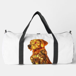 Sac De Sport Robot Retriever � Chien Méca Futuriste