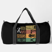 Sac De Sport Rock Paper Scissors Table Saw (Recto)