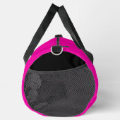 Sac De Sport Rose Chaude Monogramme Noir (Droite)