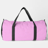 Sac De Sport Rose Fille Avec Points Blancs Élégants (Recto)