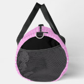 Sac De Sport Rose Fille Avec Points Blancs Élégants (Droite)