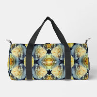 Rose Jaune Gouttes de Pluie Motif Floral Personnal