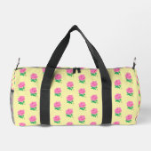 Sac De Sport Rose Rose Jaune (Verso)