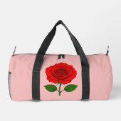 Sac de sport Rose Rouge (Verso)