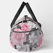Sac De Sport Roses roses sur bandes noires (Droite)