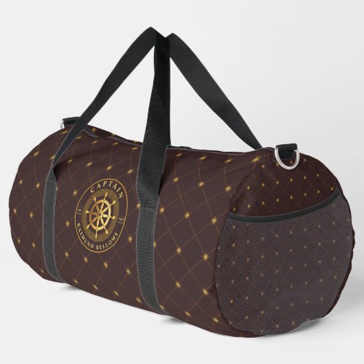 Sac De Sport Roue de navire en or (Coin droit)