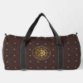 Sac De Sport Roue de navire en or (Verso)