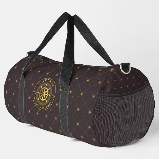 Sac De Sport Roue de navire en or (Coin droit)