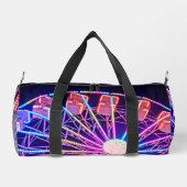 Sac De Sport Roue Ferris bleue et rouge (Verso)