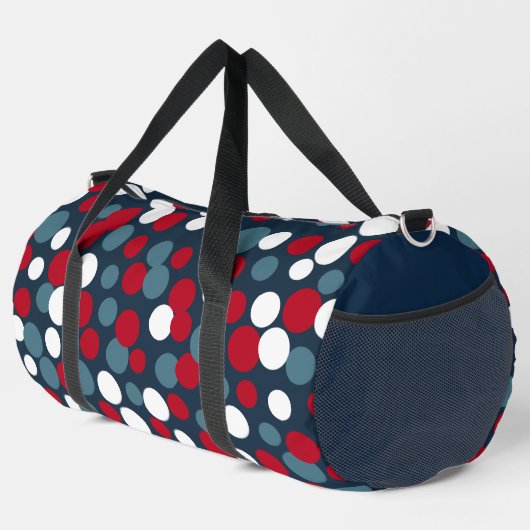 Sac de sport Rouge Blanc et Bleu (Coin droit)