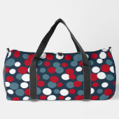 Sac de sport Rouge Blanc et Bleu (Verso)
