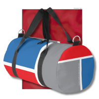 Rouge, gris, bleu et votre texte, tricolore