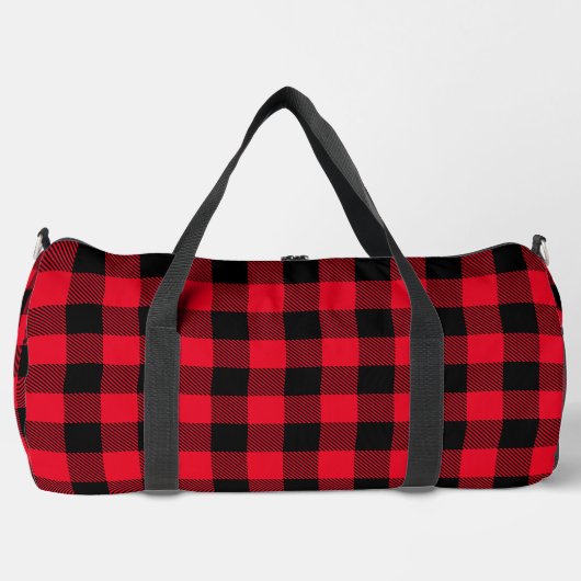 Sac De Sport rouge rouge rouge rustique lancer oreiller (Recto)