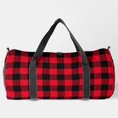 Sac De Sport rouge rouge rouge rustique lancer oreiller (Verso)